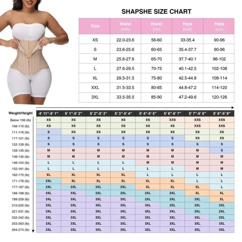 ShapShe™ High Compression Curved Boned Waist Trainer